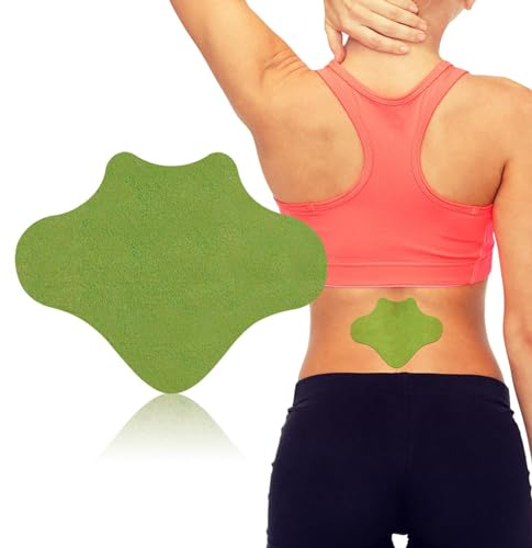 iShanCare Rücken Schmerzlinderungspflaster, 24 Stück Wärmepflaster Patch, 8 Stunden tiefe Linderung für Rücken, Knie, Nacken, Schulter