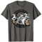 Motorrad Sport Bike Riders mit Bike Motiv schwarz Rennmaschi T-Shirt