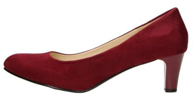 Fitters Damen Pumps Aurelia in Farbe Red MF, Damenschuhe in Übergröße - große Damenschuhe, Aurelia 46 EU Red MF