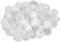 mookaitedecor 1lb/460g Clear Quartz Tumble Stones and Crystals Bulk Reiki Healing White Crystals Gift Irregular Small White Stones for Vase Plant Pot Fish Tank Bonsai Decor Stones for Crafting DIY