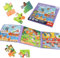 ASTARON Magnetische Puzzle für Kinder, 16-20-25 Teile Feuerrettungs Kinderpuzzle ab 3 Jahre, Beschäftigung für Kinder im Autofahrt Flugzeug, Kindergeburtstag Geschenke