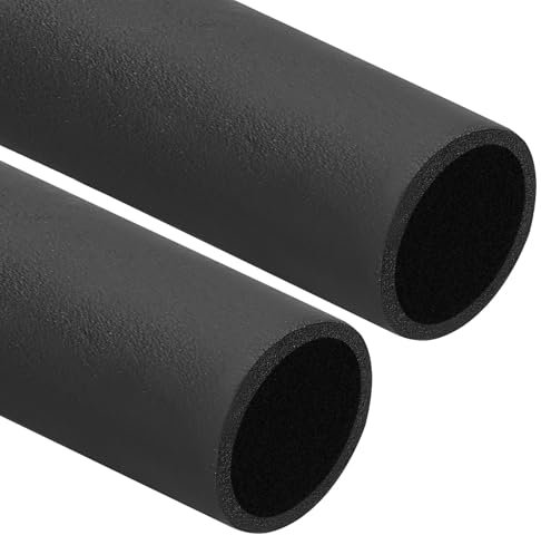 PATIKIL 1-11/16(43mm) ID x 6Ft Pipe Insulation Foam Tube, 2Pcs Pipe Cover Wrap Roll Bar Padding Tubing for Handle Grip HVAC Outdoor Air Conditioner Units