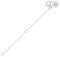 Einzelstück® Halskettenverlängerung I Verlängerungskette I 925 Sterling Silber I Silber Ketten Verlängerung I Extender Echtschmuck Länge 7 cm I Handgefertigtes Unikat (Silber)