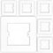 Light Switch Surround 6 Pcs Light Switch Cover Plates Finger Plates for Light Switches Fingerboard Surround Single Light Switch One Gang 86 Type Switch Socket Decorative Cover Wall Protector (White)