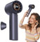 Celuicion ventilatore, ventilatore portatile, VOLAGGIO PERSONALE con Air Turbo Tech, potente motore ad alta velocità, gadget freschi ricaricabili di tipo C per la casa, attività
