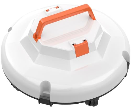 2025 Robot aspirateur de Piscine sans Fil pour Piscine Hors Sol 120 Minutes d'autonomie, Nettoyeur de Piscine Automatique pour Piscine creusée jusqu'à 1000 Pieds carrés Robot de Piscine autoparquant