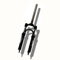 JNTFNE Forcella Ammortizzata MTB 20 Pollici Bici Blocco Meccanico Mountain bloccaggio Manuale Escursione 60 mm QR 9×100 mm XC BMX