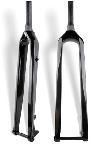 TOTLAC Gravel Carbon Mountainbike Starrgabel 26'' 27,5'' 29'' 1-1/8'' Gerades/Konisches Rohr Fahrräder Vorderradgabel Scheibenbremse 15X100mm Steckachse Fahrräder Harte Vorderradgabel Dua