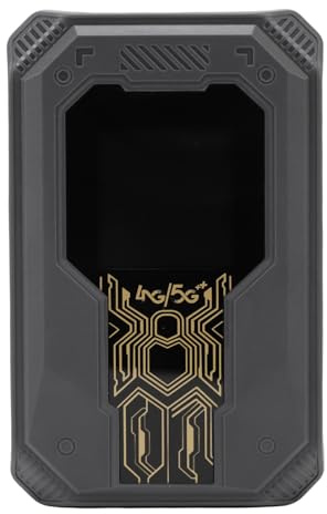 Qcwwy 4G Mobiler WLAN-Hotspot, Tragbarer LTE-Router mit USB-Aufladung, 4000-mAh-Akku für Reisen in Europa, Asien, Afrika
