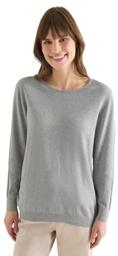 Cecil Damen Langarm Pullover mit Rippdetail