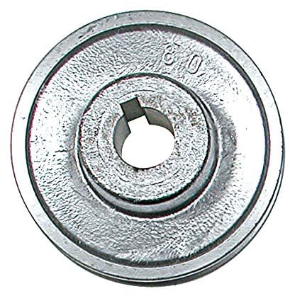 RIBITECH 03348 Riemenscheibe Aluminium 80 mm