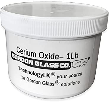 TechnologyLK Composé de polissage de verre d'oxyde de cérium - 1 lb