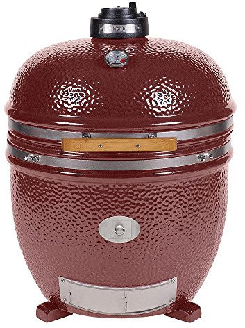Barbecue a carbonella Monolith LeCHEF rosso, diametro 570 mm