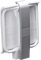 siège de douche - arsis - escamotable - blanc & gris mat - pellet 047731