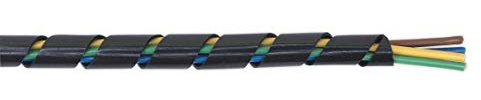 Sealey SWS816 Spiral Wrap Cable Sleeving, 8-16mm, Multicoloured