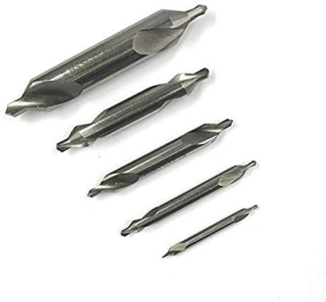 hhip 5000 – 3011 5 piezas M42 8% cobalto 60 Degree centro broca Set, no. 1-no. 5