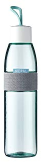 Mepal - Bouteille d'Eau Ellipse - Bouteille d'Eau Réutilisable - Bouteille Étanche pour Boissons Gazeuses - Sans BPA - 700 ml - Nordic Green