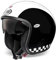 Premier HELM VINTAGE RETRO',WEISS/SCHWARZ,S