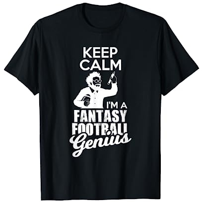 Fantasy Football Spruch Geschenk Für American Football Fans T-Shirt