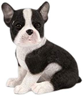 Gartenfigur Französische Bulldogge im Außenbereich, Terrasse, Whirlpool, Grilldekoration