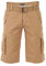riverso Kurze Hosen Herren Cargo Shorts mit Gürtel Regular Fit RIVAnton Cargoshorts Sommer 100% Baumwolle, Größe:W 38, Farbe:Camel Beige (20000)