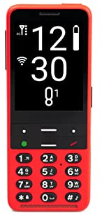 BlindShell Classic 2 Voice-Controlled Mobile Phone (Red)