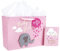 Loveinside Extra große Geschenktasche mit Geschenkkarte und weißem Tissue Papier, Baby Girl 3D Making Design-40.7 × 15.3 × 30.5 cm