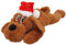 Nobby Xmas Plüsch Hund Schlappi 42 cm, braun, 1 Stück