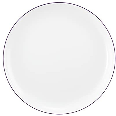 DKG utils - Frühstücksteller rund 20 cm - Lido V4 violett 10865 - exklusiv produziert von Seltmann Weiden
