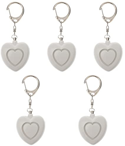 OSALADI 5 Stücke Notfall Alarm Schlüsselanhänger Mit Persönlichen Funktionen Lichter Kompakte