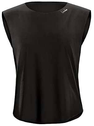 Winshape Damen Functional Light and Soft Top AET114LS, Ultra Soft Style, Fitness Freizeit Yoga Pilates