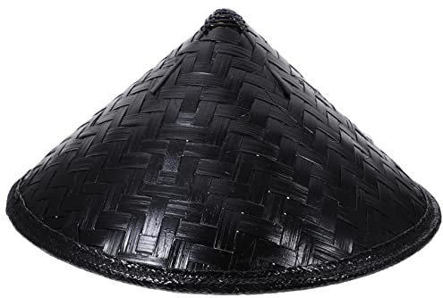 Kisangel Chapeau De Bambou Chapeau De Paille pour Homme Chapeau De Riziculteur Vêtements De Pêche Costumes pour Adultes Déguisements Dhalloween Chapeaux De Pêcheurs Chevalier Aux Femmes Est