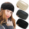 Kavya Winter Headbands for Women's Hair, Knitted Headband Soft Lining Cable Ear Warmers Comfy Ear Muffs Crochet Ladies Head Band Ski Walks Gifts for Women Girl