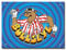 Bullseye Bully Metal Darts Sign Man Cave Accessories or Bar Accessories for Home Pub. Novelty Gift Plaque for Him - 20cm x 15cm
