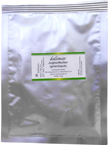Dalimar Joghurtkultur YG für GRIECHISCHEN Joghurt - 15 g (Beutel)