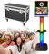 json2xml Machine à photobooth pour Selfie – Cabine vidéo avec Appareil Photo Reflex numérique pour Location fêtes/événements, complète avec Flight Case, écran Tactile 15,6 et Anneau Lumineux,Black