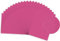 Sumico Tonzeichenpapier 50x70cm 50 Bogen schwarz I Bastelpapier 130g/m² I dickes Ton-Papier zum Basteln & Malen I Bastel-Pappe umweltfreundlich verpackt I Tonkarton bunt für Kinder, DIY (Pink)