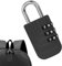 Shurzzesj Cadenas à code en métal à combinaison à 3 chiffres | Petit cadenas à bagages haute résistance pour la maison, la salle de sport, les voyages