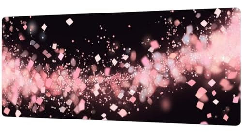 Grand Tapis de Souris Gaming Classique Mouse Desk Pad Mat de Jeu XXL 1600x800x4mm Tapis de Souris Base en Caoutchouc Antidérapant Résistant à l'eau, Gamer sous-Main pour Clavier et Souris, Le Bureau