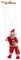 WESIEVYA Schnur Weihnachtspuppe Marionette Spielzeug Weihnachtsmann Puppe Weihnachtsmann Spielzeug Marionette Puppe Puppe Weihnachtsmann Figuren Weihnachtsspielzeug Kinderspielzeug