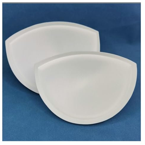 Large Size Underwear Sponge Half Round Bra Pad Inserts Full Size A to G Cups Fat MM Swimsuit Wrap Bra Half Round Cups 4 Pairs(XXXXXL50)