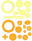 XPEX 22 Stück Spiral Designer, Spirograph Erwachsene, Multifunktionales Spirograph Zeichenwerkzeug,Zeichenspielzeug Set,Spiralbilder Zeichen Set,Kreatives Zeichen Set Für Kinder Malschablonen(Farbe)