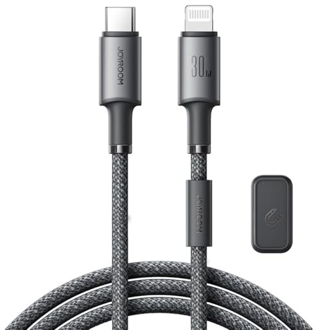 JOYROOM S-A50 Unlimited Series 30 W Typ-C auf Lightning Schnelllade-Datenkabel, 1,2 m Länge, Dunkelgrau