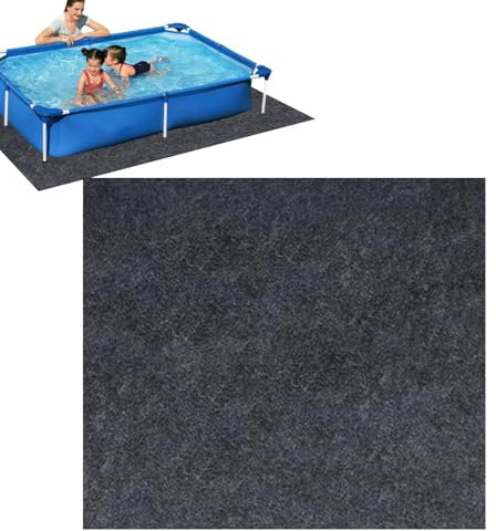 Tapis de Piscine Hors Sol, Tapis de Piscine Hors Sol - Rembourrage sous-Piscine pour Piscine Hors Sol | Fond pour Piscine Hors Sol, Support pour Matelas sous Piscine, Drap