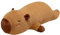 IXYHKB 50cm Capybara Plüschtier, Capybara Kuscheltier, Niedliche Capybara Plushies, Capybara Kuscheltier Kissen, Super Weiche Gefüllte Capybara Stofftier Plüsch Puppe für Kinder Home Deko