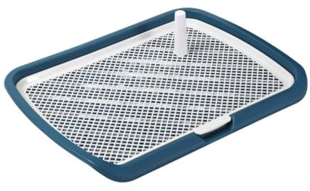 MagiDeal Dog Potty Toilet, Green, Dog Training Toilet, Pee Mesh Potty Training Tray, Indoor Pee Pad Holder, Small to Large Dogs