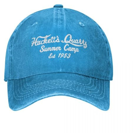 OOAXBEED Basecap Hackett's Quarry Summer Camp, gegründet 1953 | The Quarry Baseballkappe, Snapback-Kappe, Kindermütze, Golfbekleidung, Herren und Damen