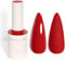 VENALISA UV Negellack Natur Rot Gellack UV Gel Nail Polish Klassischer und All MatchStil für Valentinstag Hochzeit Dating Weihnachtswochenende 10ml