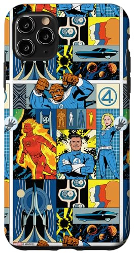 Marvel Studios The Fantastic Four: First Steps Retro Collage Case for iPhone 11 Pro Max