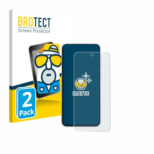 BROTECT Schutzfolie für OnePlus 15R | 2 Stück Entspiegelnder Displayschutz Made in Germany Matte Displayschutz-Folie Anti-Reflex Anti-Fingerprint Einfache Montage